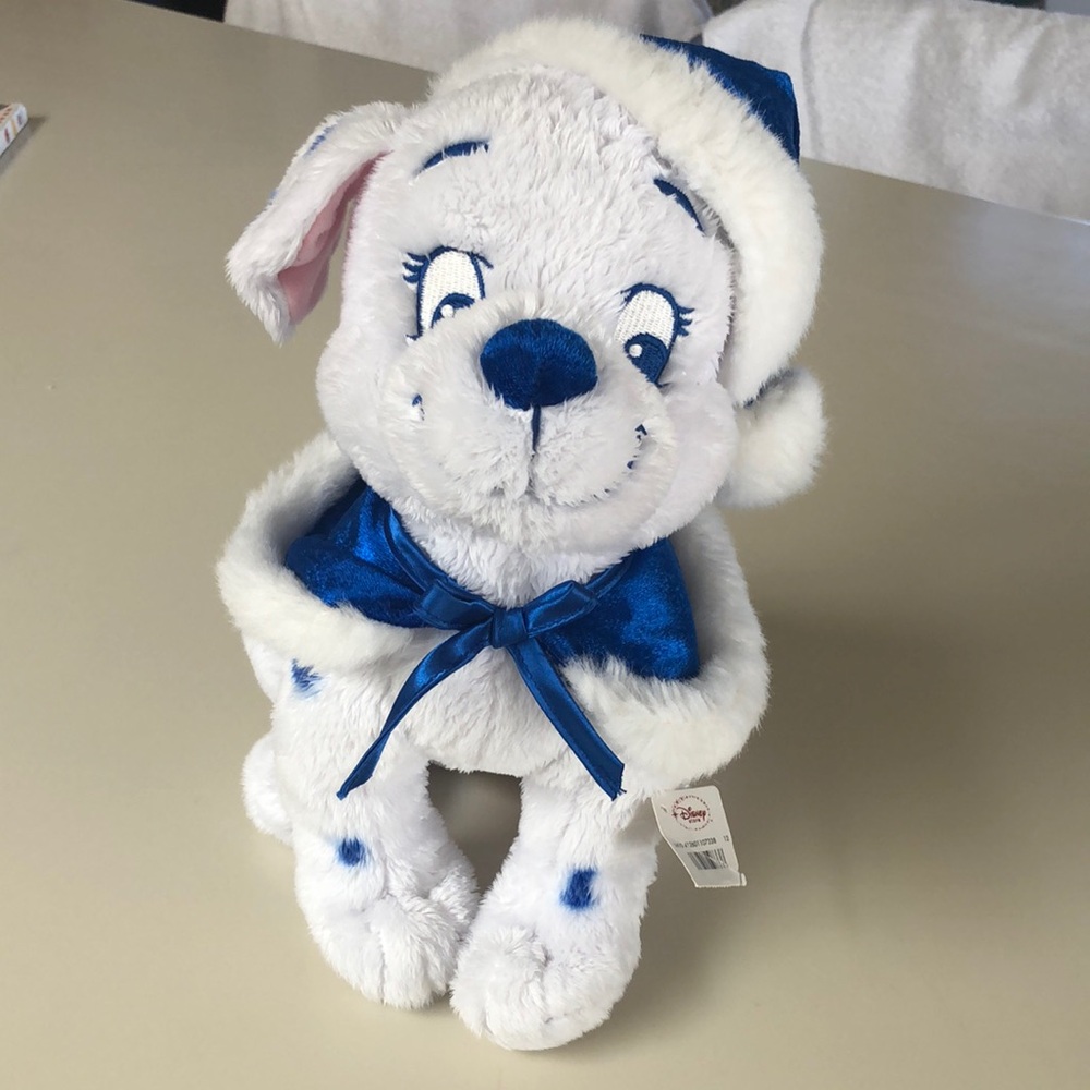 Disney Penny blue and white plush
